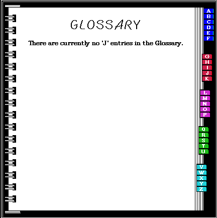 Glossary J