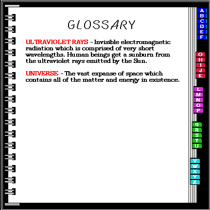 Glossary U