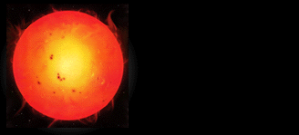 Cartoon image of the Sun