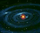 The proto Solar System (icon for the movie)