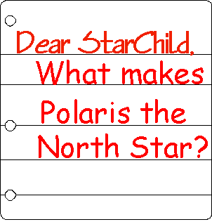 Question: What makes Polaris the North Star?