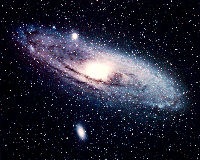 The nearby Andromeda Galaxy, also called M31