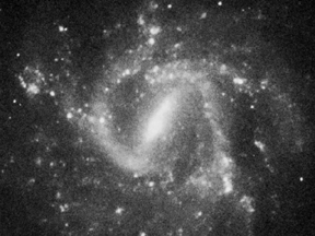 Image of the barred spiral galaxy known as NGC1073.