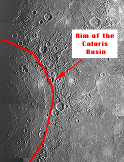 Caloris Basin on Mercury