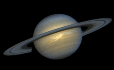 Imaging of a storm on Saturn