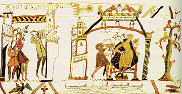 Halley's Comet in the Bayeux Tapestry