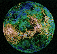 RADAR image of Venus