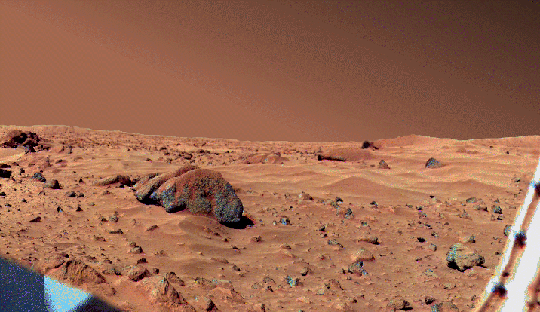Vicking image of Mars