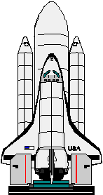 six space shuttles