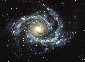 A typical spiral galaxy