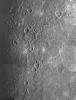 Caloris Basin en Mercurio