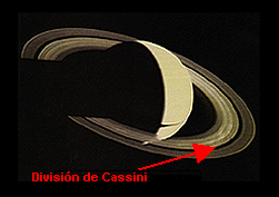 Saturno y la División de Cassini