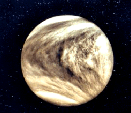 Nubes sobre Venus