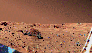 Imagen de la superficie de Marte tomada por la sonda Viking