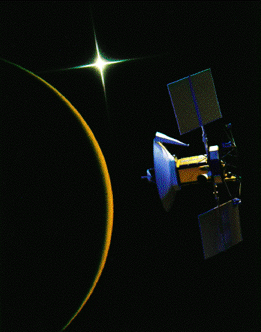 La nave espacial Magellan hacia Venus