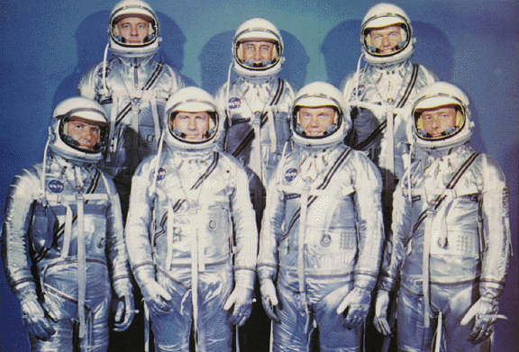 Los astronautas del Programa Mercurio