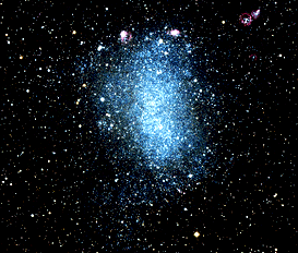 Resultado de imagen de galaxia irregular